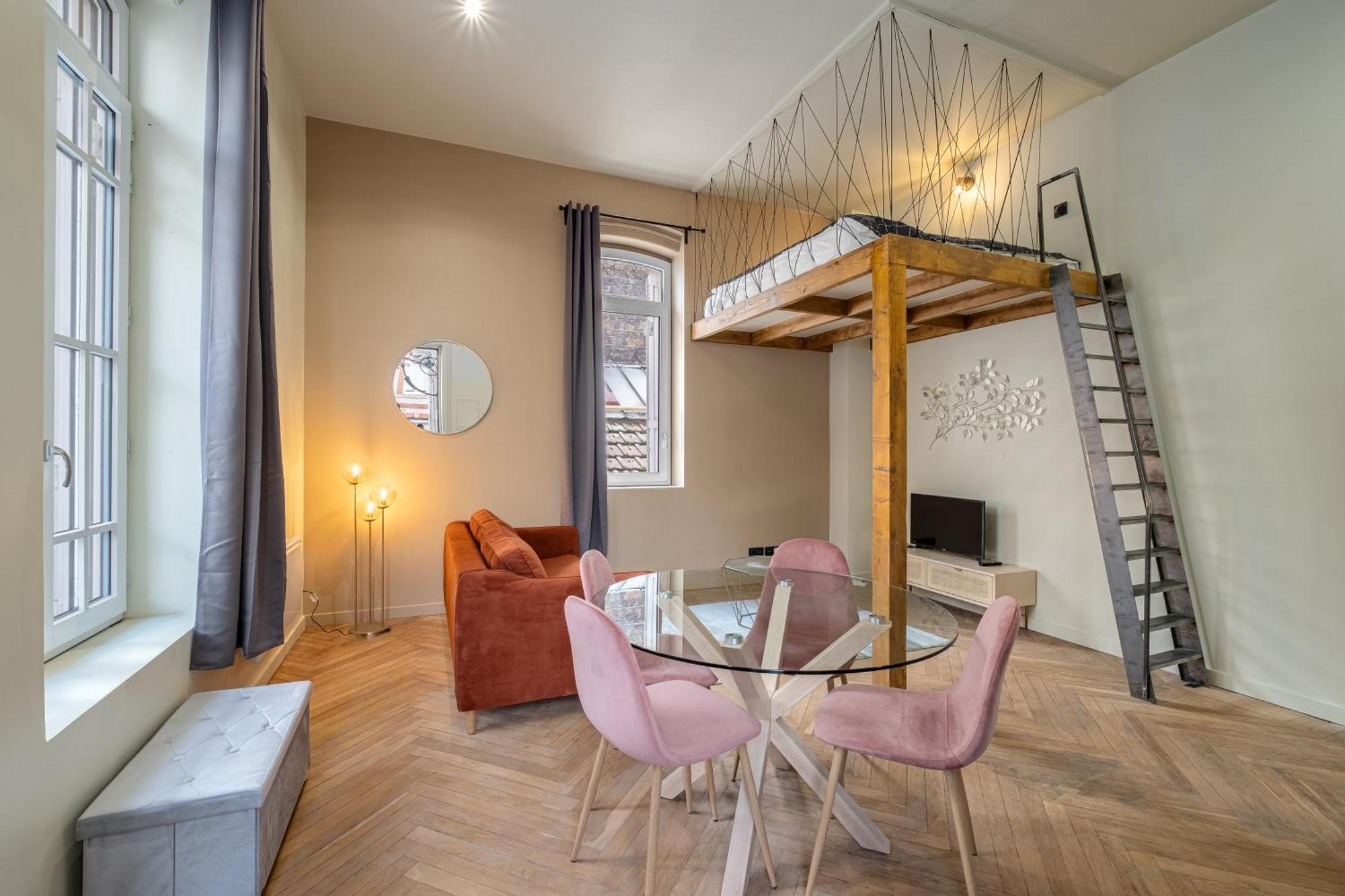 Le Poudre Cours Fauriel Magnifique Appartement Saint-Etienne  Exteriér fotografie